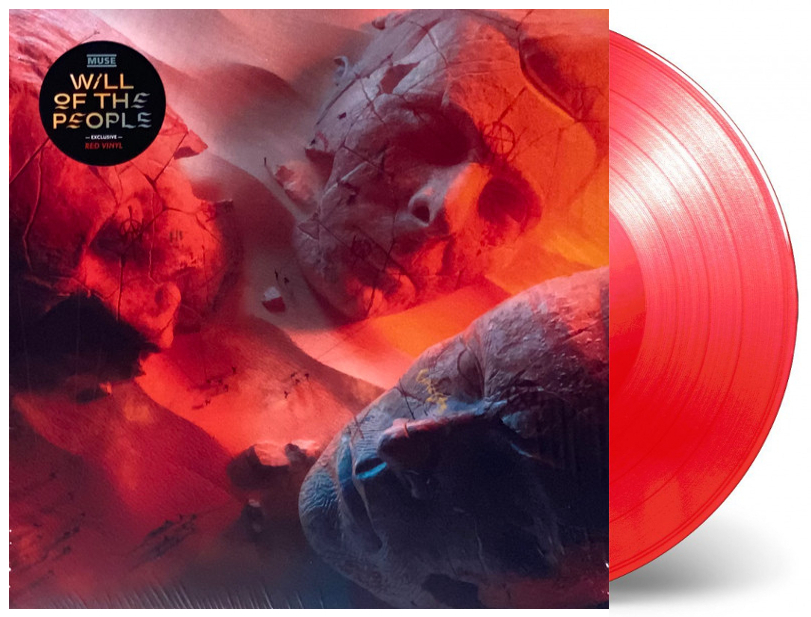 LP's: Muse - Will Of The People (RED Vinyl) - LP