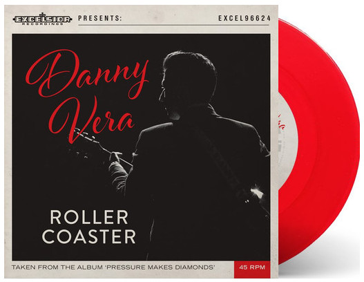 Danny Vera Roller Coaster RED Vinyl 7inch 7inchsingles.nl